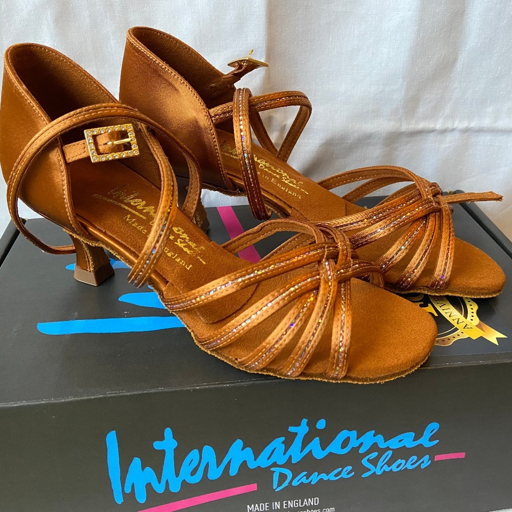 Latin Ballroom shoes size women's 5 Dance shoes